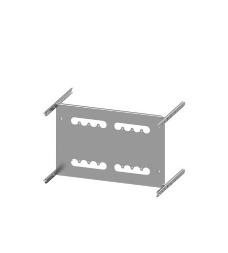 Siemens Grey 4 Gang Mounting Plate Sheet Steel Mounting Plate