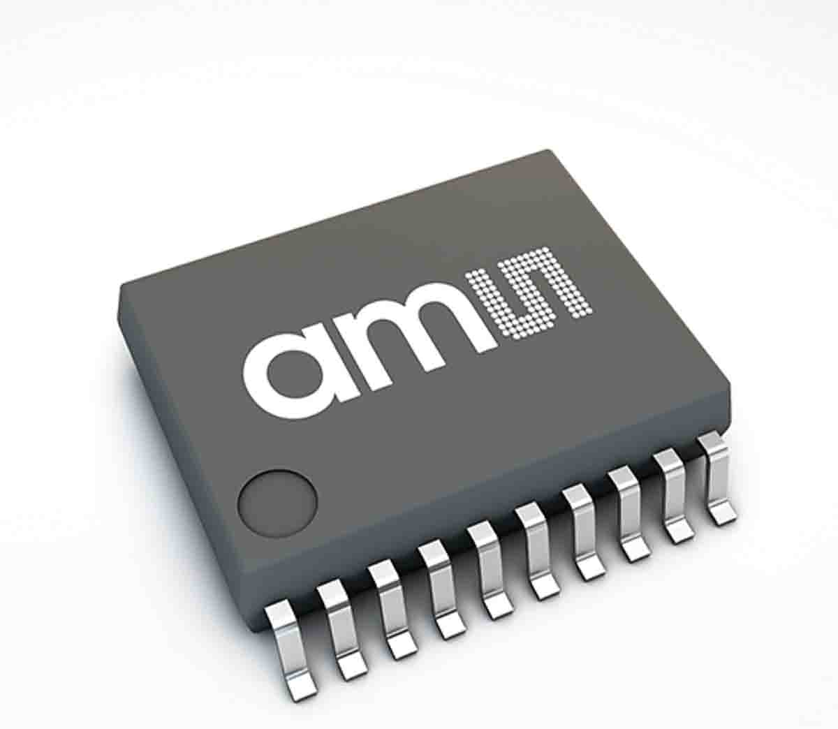 ams OSRAM AS8510-ASSM Data Acquisition IC, 16 bit, 2000μs, 20-Pin SSOP