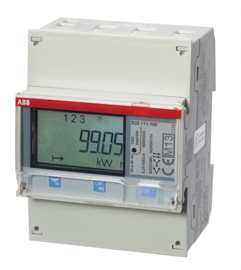 ABB 3 Phase LCD Energy Meter