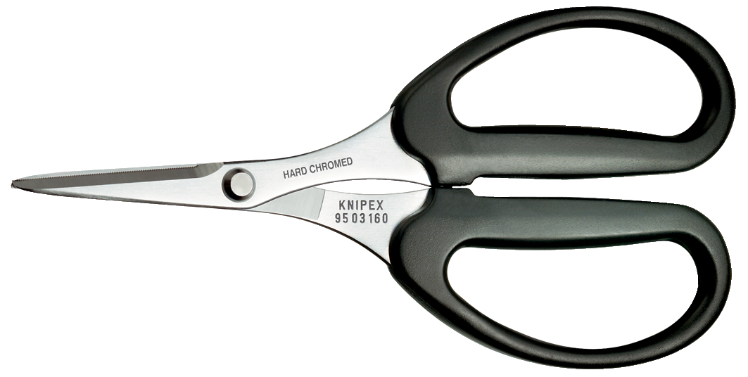 Knipex 160 mm Chrome Vanadium Steel Kevlar Scissor