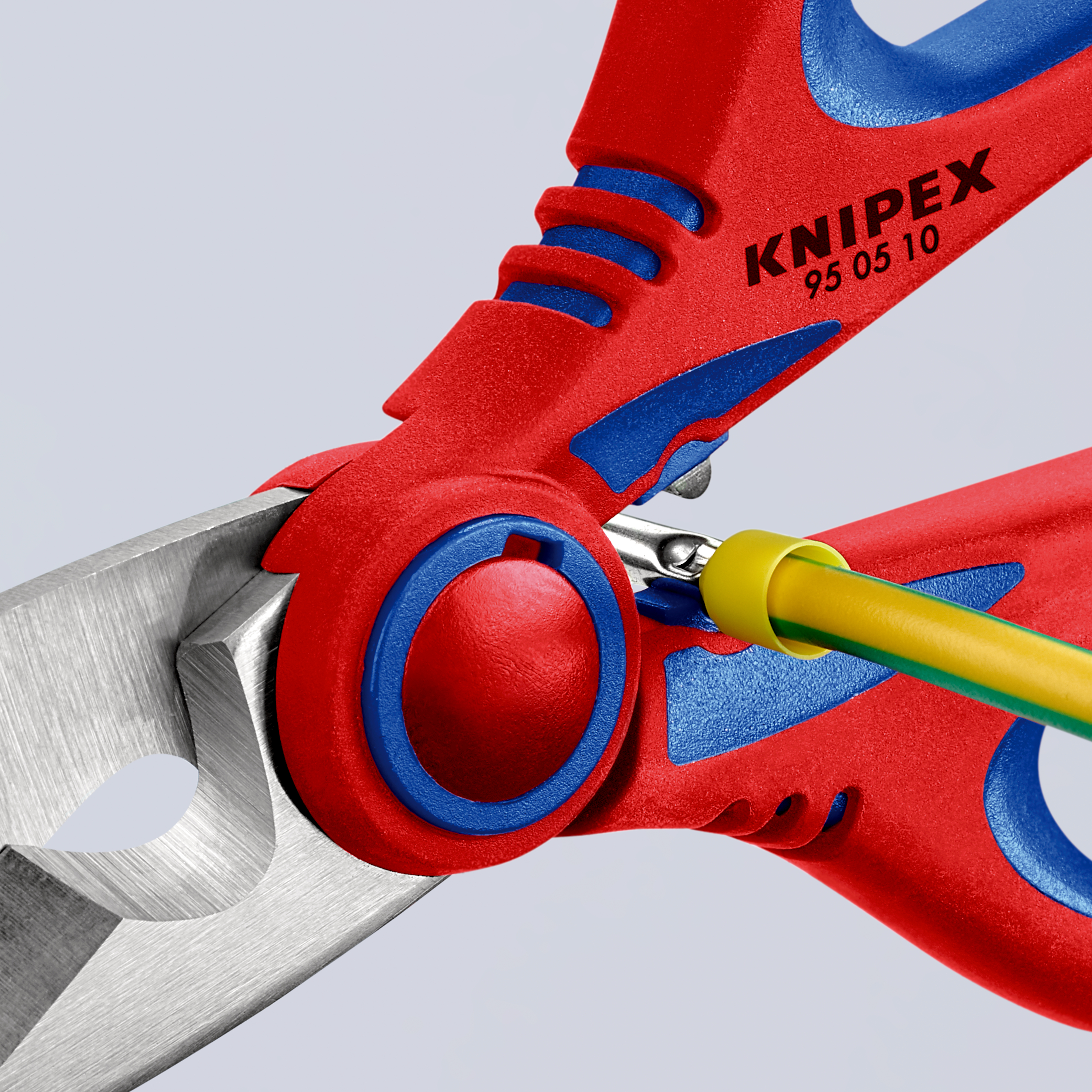 95-05-10-sb Knipex 160 mm Stainless Steel Electricians Scissor