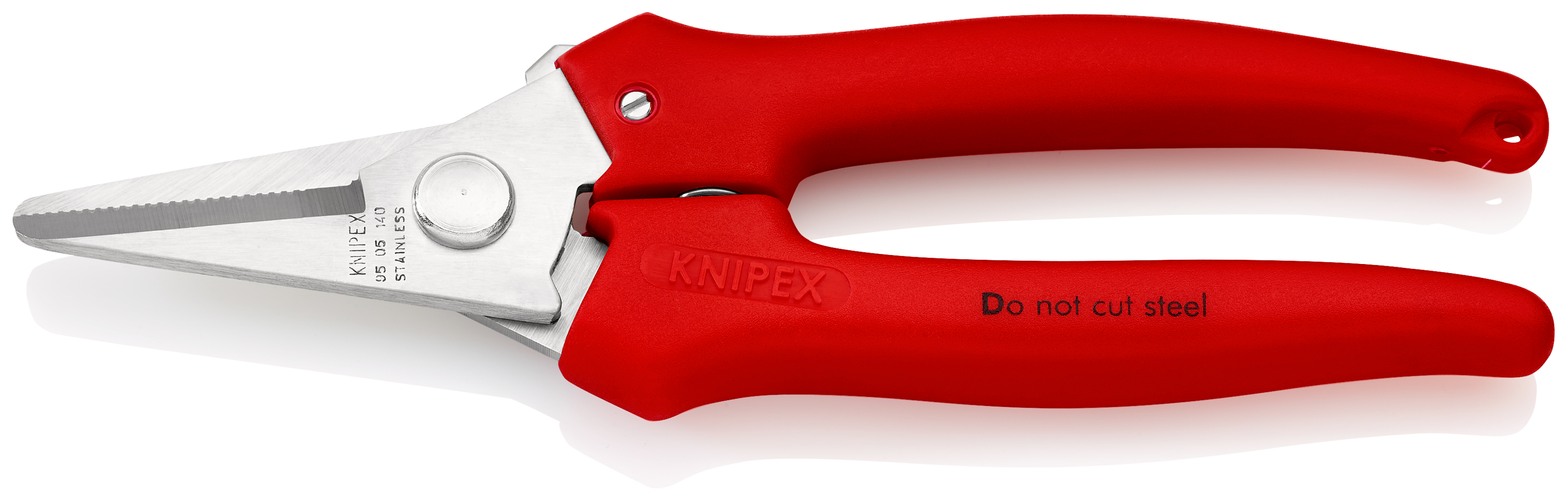 95-05-140 Knipex 140 mm Shears for Plastic