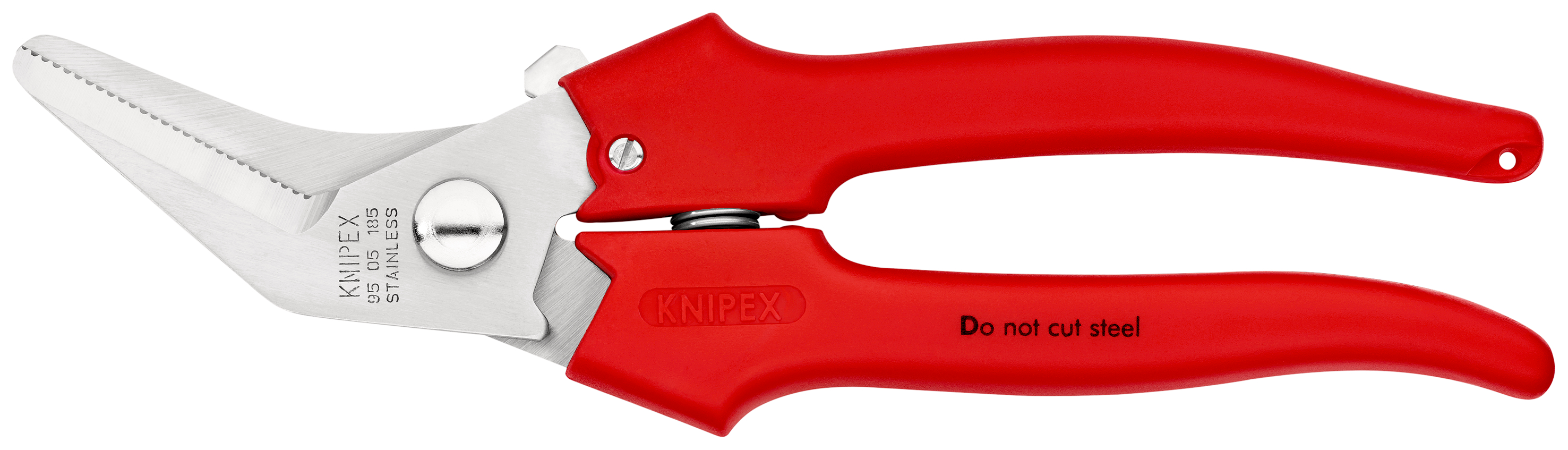 Knipex 185 mm Tin Snip for Plastic