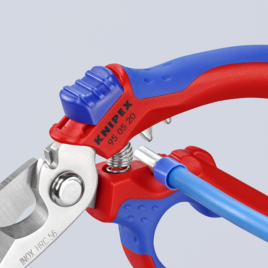 95-05-20-sb Knipex 160 mm Stainless Steel Electricians Scissor