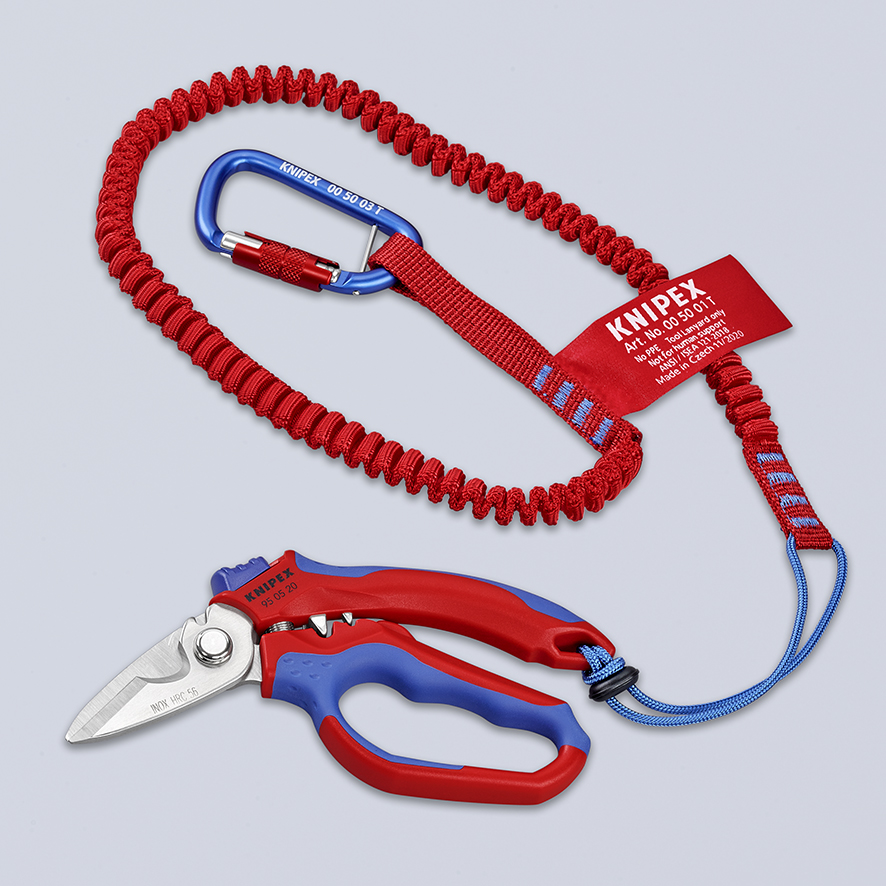 95-05-20-sb Knipex 160 mm Stainless Steel Electricians Scissor