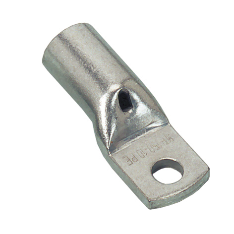 MECATRACTION, PE Uninsulated Ring Terminal, 10 mm Stud Size