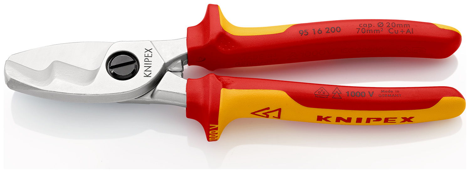 Knipex Knipex VDE/1000V Approved Flush Cable Shear