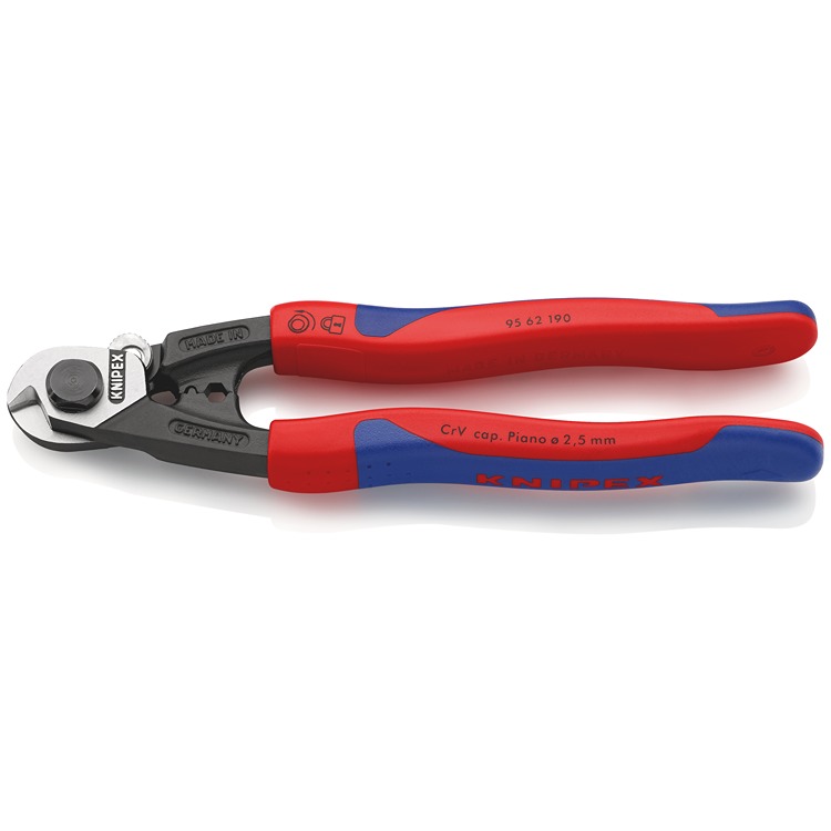 95-62-190 Knipex Knipex Without Beval Wire Rope Cutter