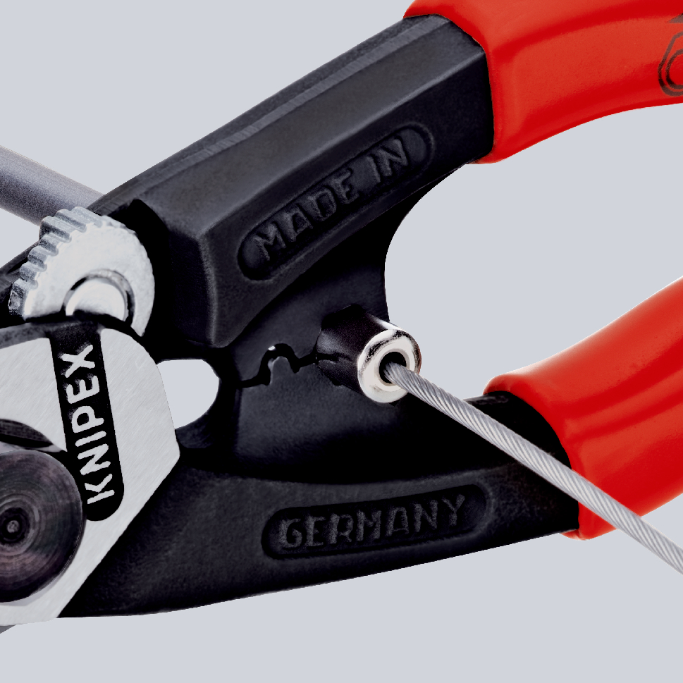95-62-190 Knipex Knipex Without Beval Wire Rope Cutter