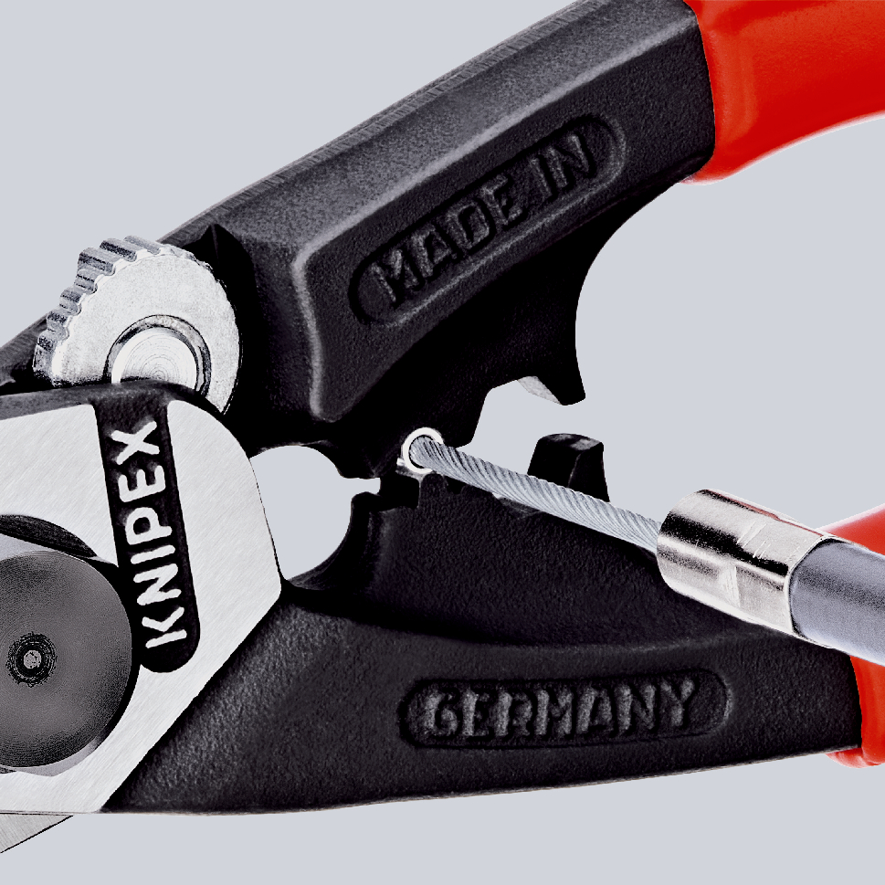 95-62-190 Knipex Knipex Without Beval Wire Rope Cutter