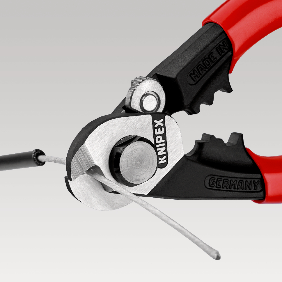 95-62-190 Knipex Knipex Without Beval Wire Rope Cutter