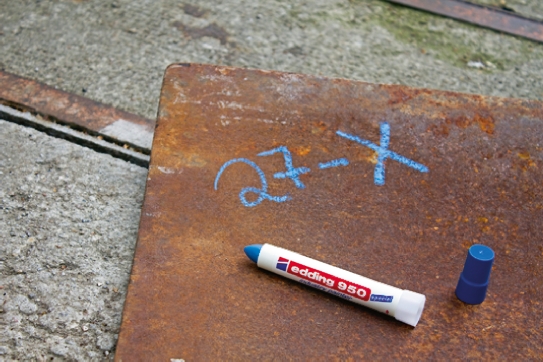 950-003 Edding Blue Marker Pen