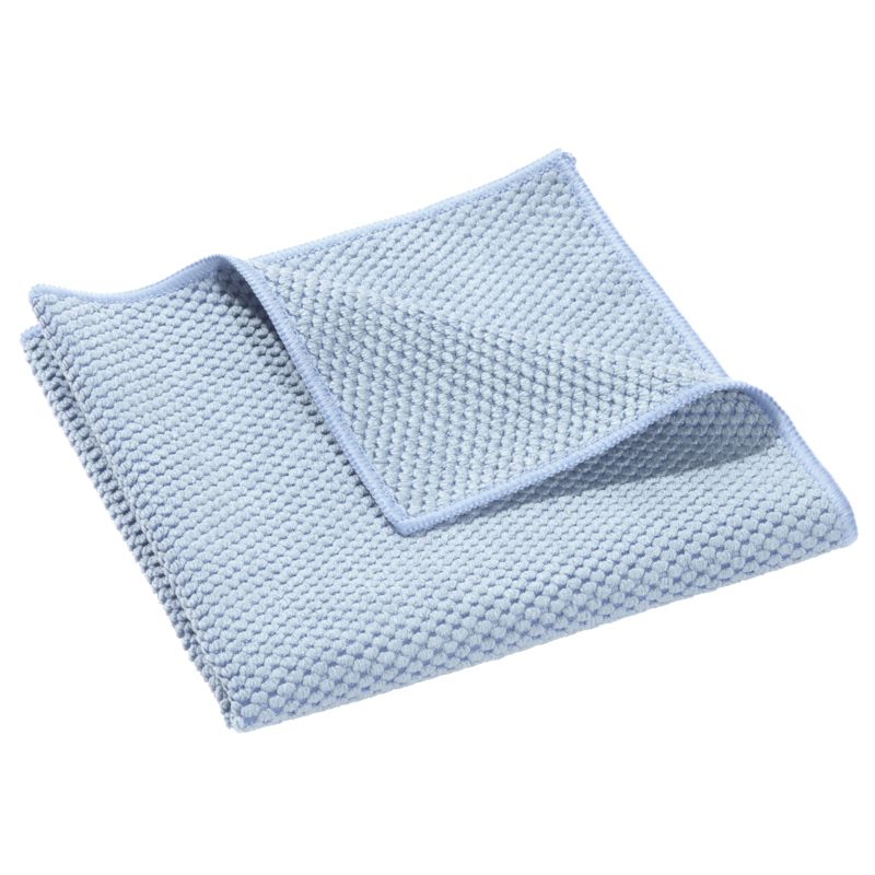 Spontex Spontex Blue Cloths for Cleaning, Dry Use, Bag of 5 Per Pack, 38 x 40 mm, Repeat Use