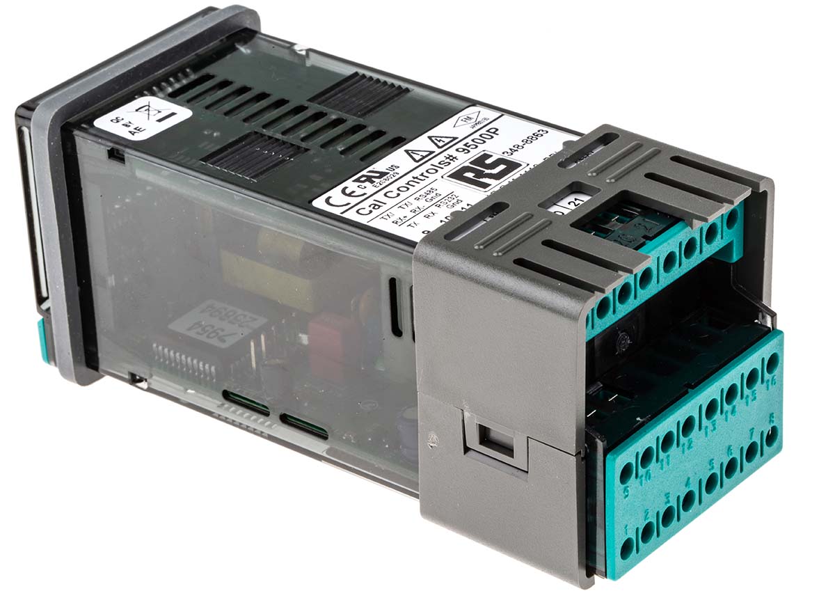 95001pa000 CAL 9500 Panel PID Temperature Controller, 2 Output Relay, SSD 240V ac Temperature Control
