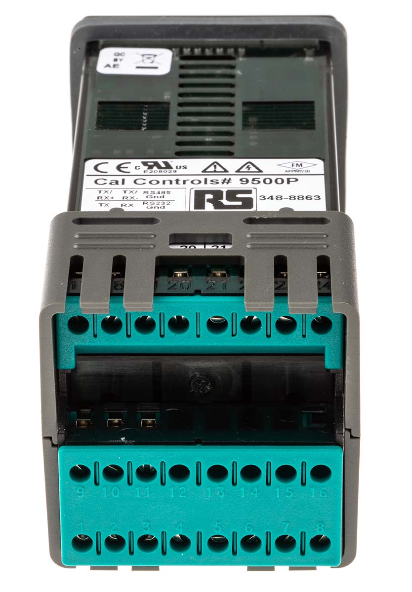 95001pa000 CAL 9500 Panel PID Temperature Controller, 2 Output Relay, SSD 240V ac Temperature Control