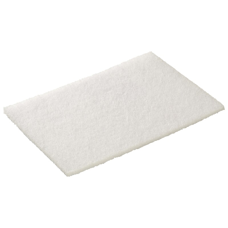 Spontex White Scourer 230 mm x 150mm x 7.5 mm, for Cleaning Use