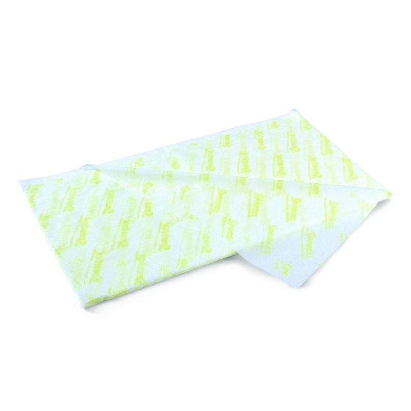 Spontex White, Yellow Scourer 600 mm x 300mm x, for Health Care Transportation & Leisure Offices & Institutions Use