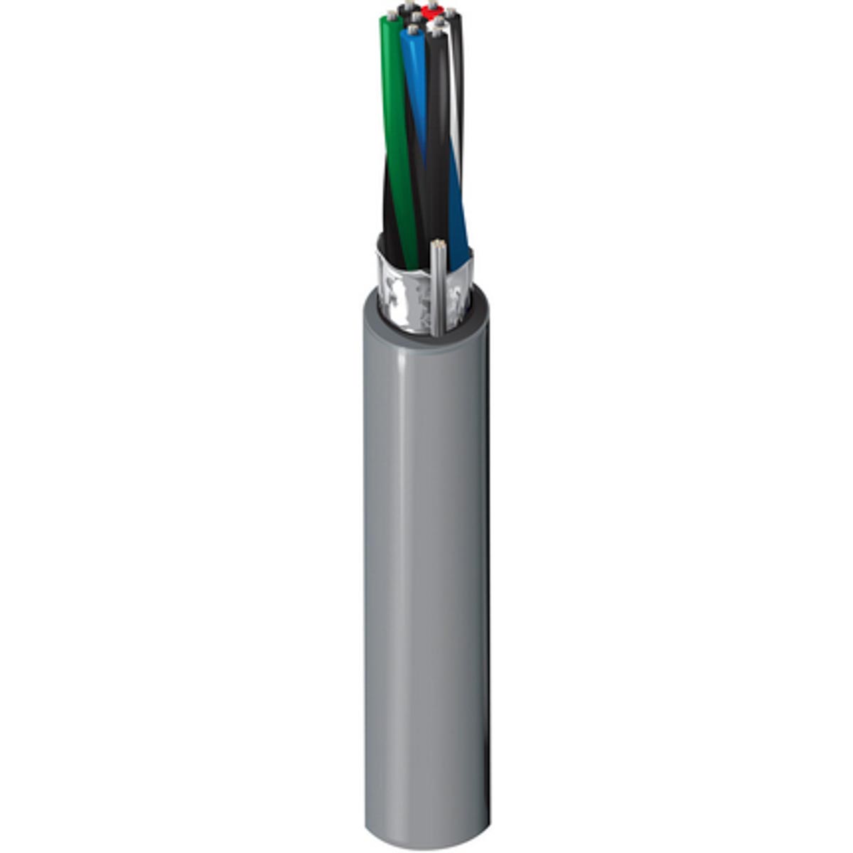 Belden 9504NH Series Data Cable, 4 Pairs, 0.2 mm², 500 m, Silver Sheath Low Smoke Zero Halogen
