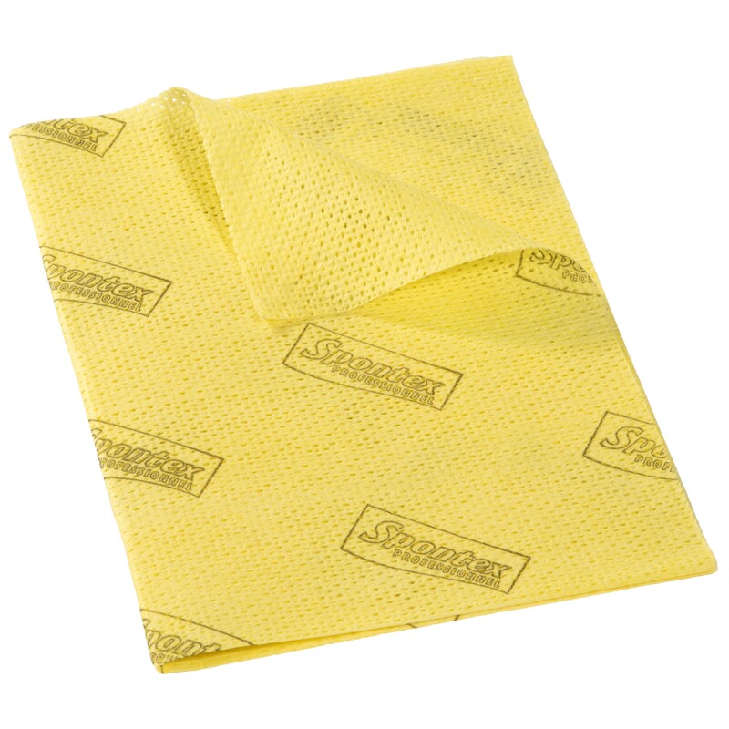 Spontex Yellow Scourer 510 mm x 360mm x, for Cleaning Use