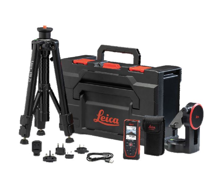 Leica D5-R Pro+Cal Distance Meter, 200 m Range, ±1 mm Accuracy