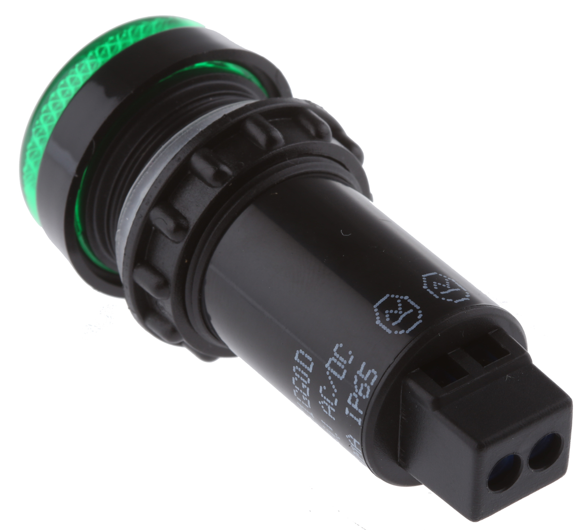 951ggod Sloan 951 Series, Green Panel Mount Indicator, FASTON Termination 12V, IP65, 22 mm
