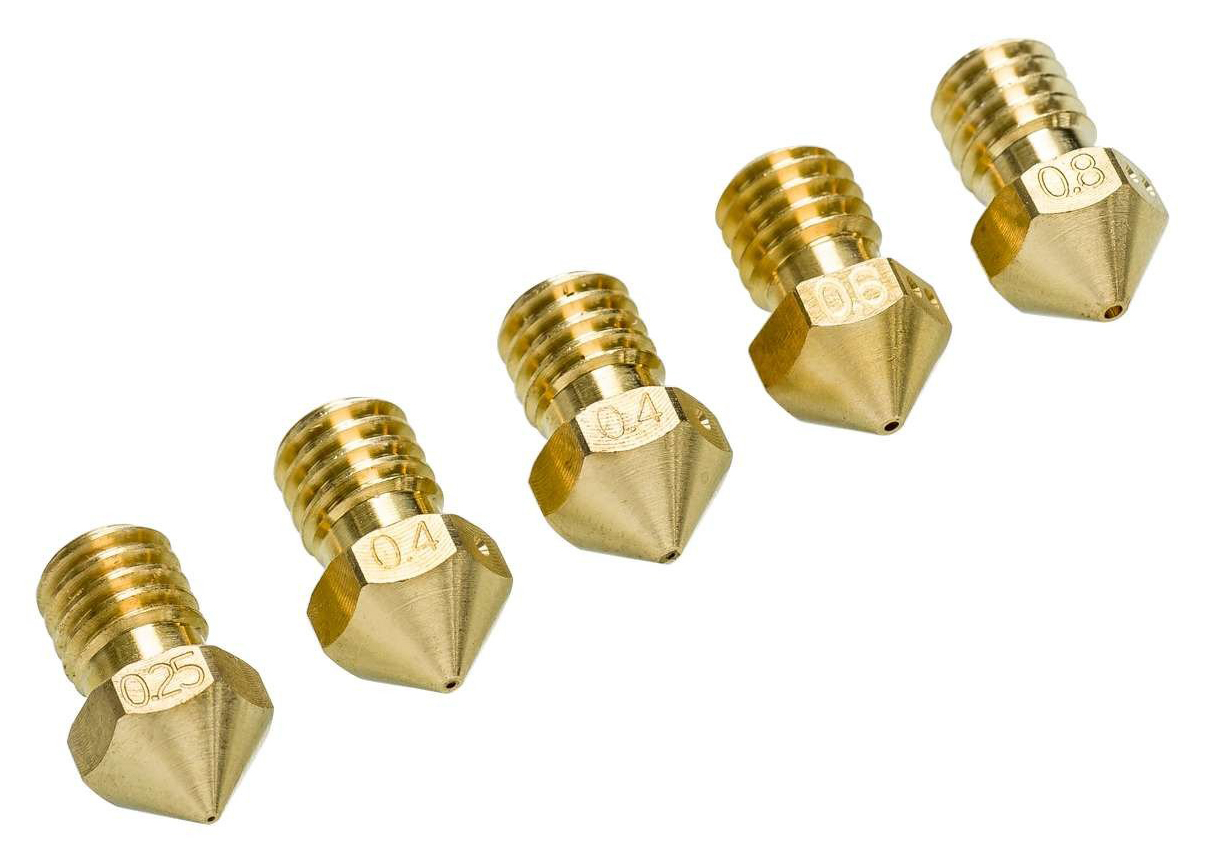 9528 Ultimaker Print Head for use with Ultimaker 2+ / Olsson Block 0.25 mm, 0.4 mm, 0.6 mm, 0.8 mm