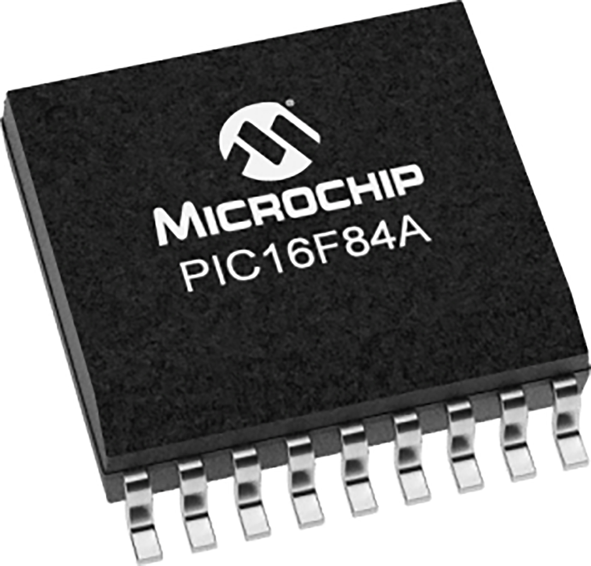 Microchip, 8 bit PIC, PIC16F84A Microcontroller, 20 MHz, 1.75kB FLASH, 18-Pin SOIC