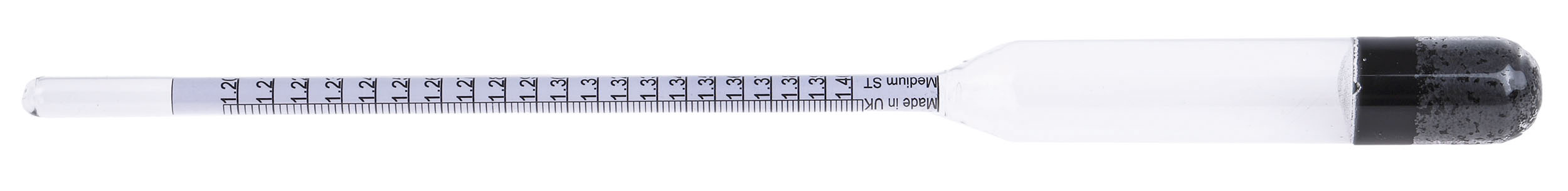10-503-0 Brannan Hydrometer, 1.2 min 1.4 max, 15.6 °C