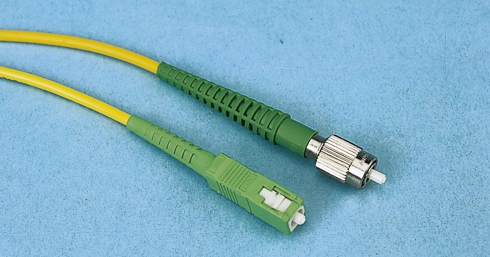 Amphenol Socapex Single Mode Fibre Optic Cable, 125 μm, 500 mm