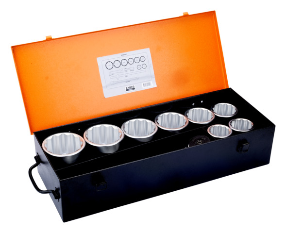 Bahco 11-Piece 1 in 12 Point Socket Set