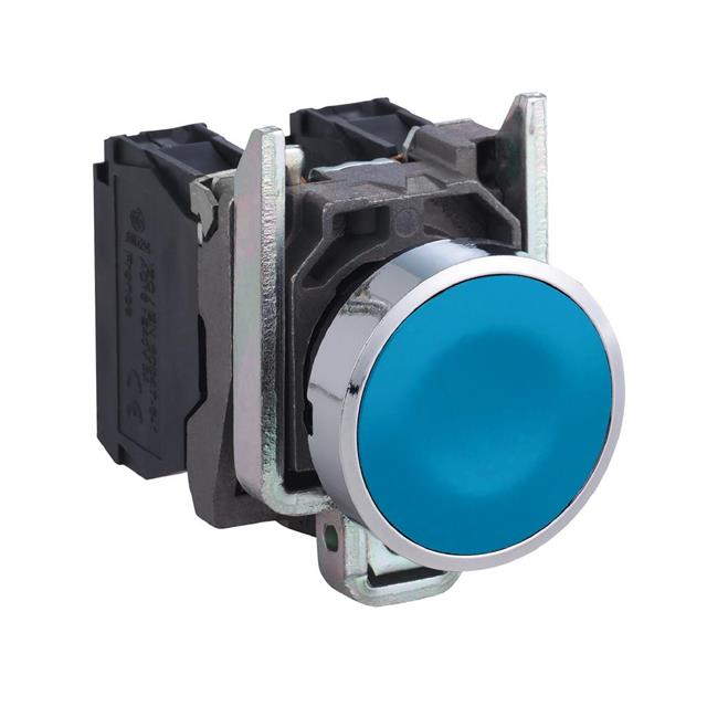 xb4ba61 Schneider Electric Harmony XB4 Blue Push Button NO Spring Return