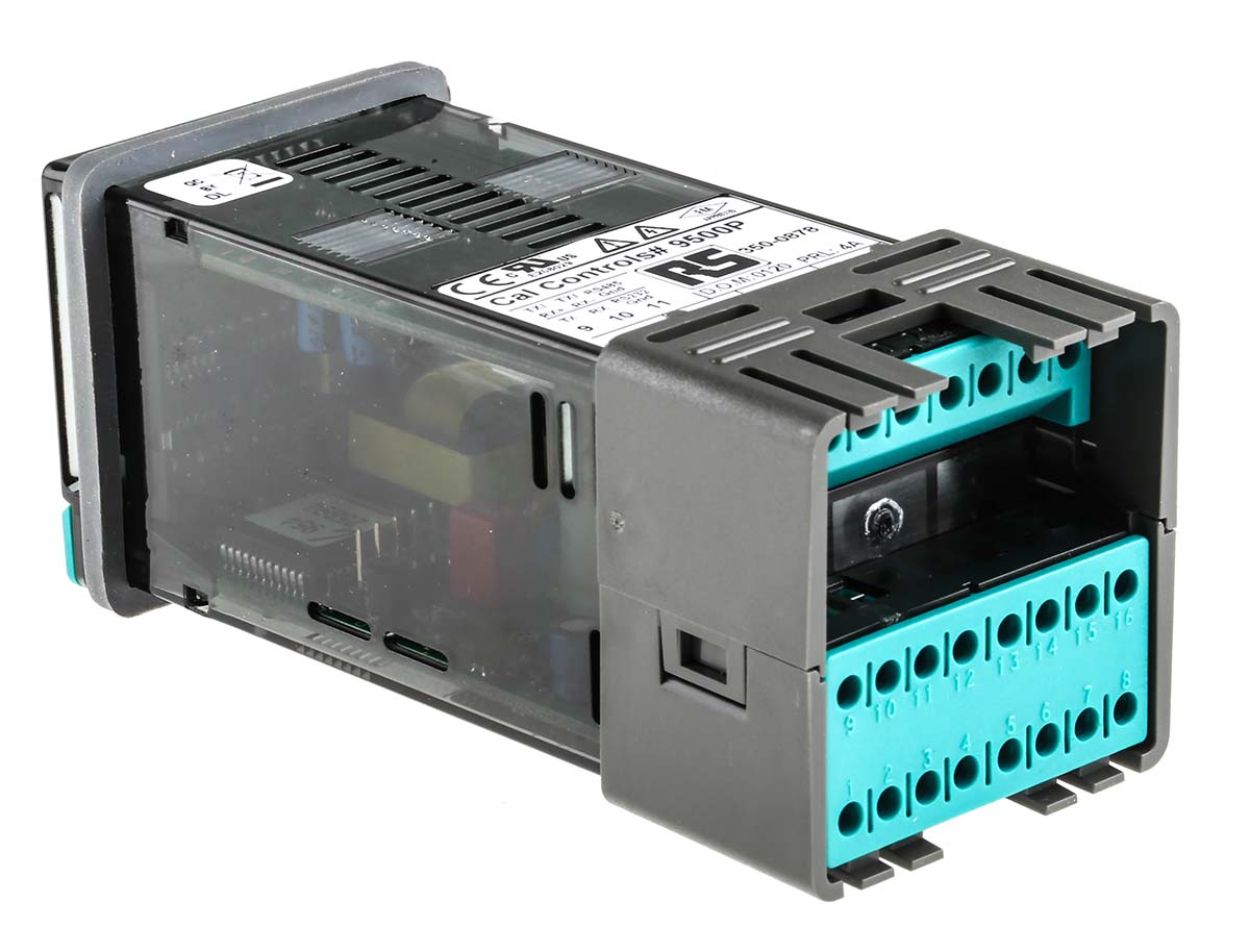 95b11pa000 CAL 9500 Panel PID Temperature Controller, 2 Output Relay, Linear 240V ac Temperature Control