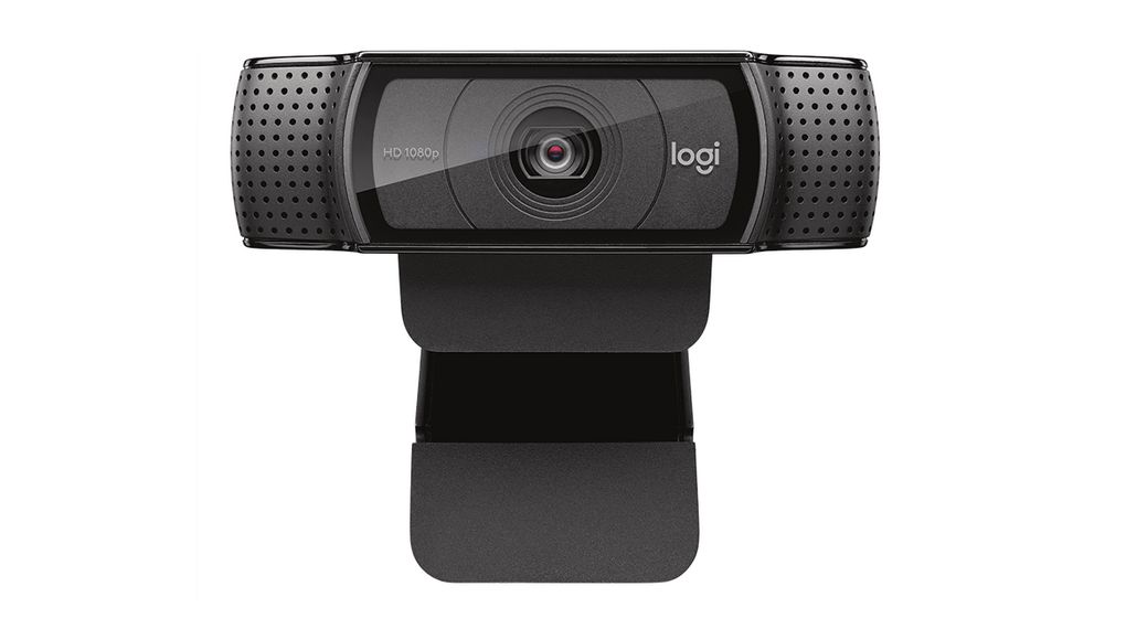 960-001055 Logitech USB 2.0 15 MP 30 fps Webcam, 1920 x 1080 pixel