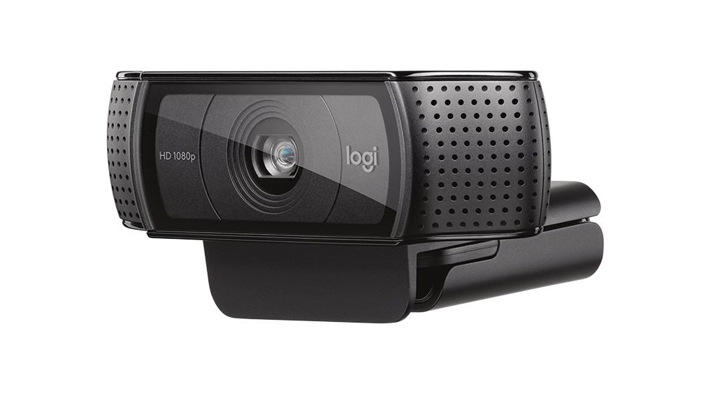 960-001055 Logitech USB 2.0 15 MP 30 fps Webcam, 1920 x 1080 pixel