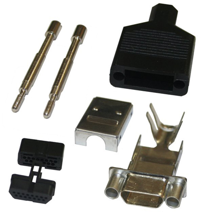 Norcomp 9 Way Straight D-Sub Connector Female