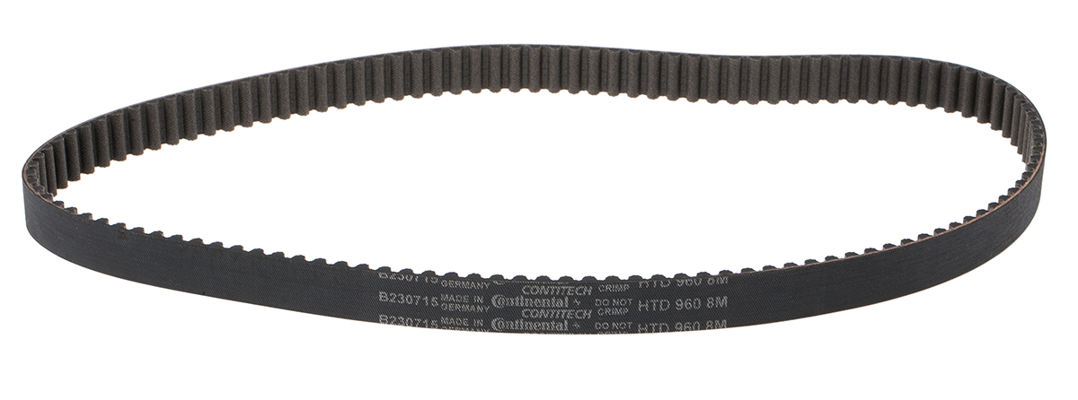 960-8m-20 Contitech 960 8M 20 Timing Belt 120 Teeth, 960 mm Length, 20 mm Width