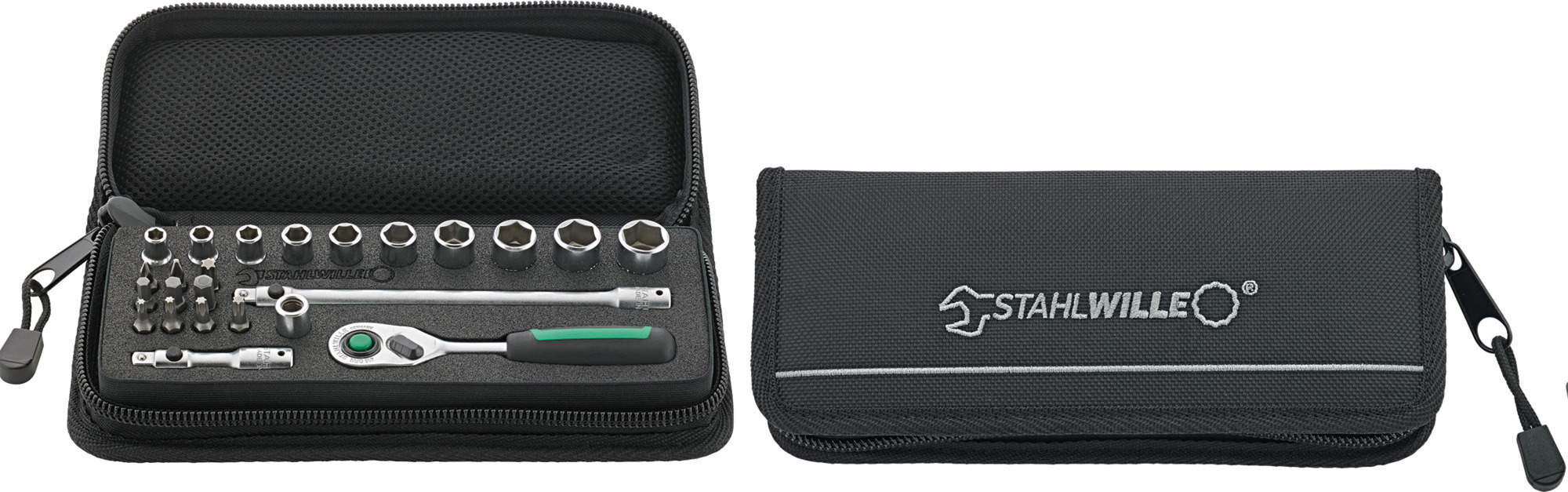 STAHLWILLE 24-Piece 1/4 in Quick Release Socket Set
