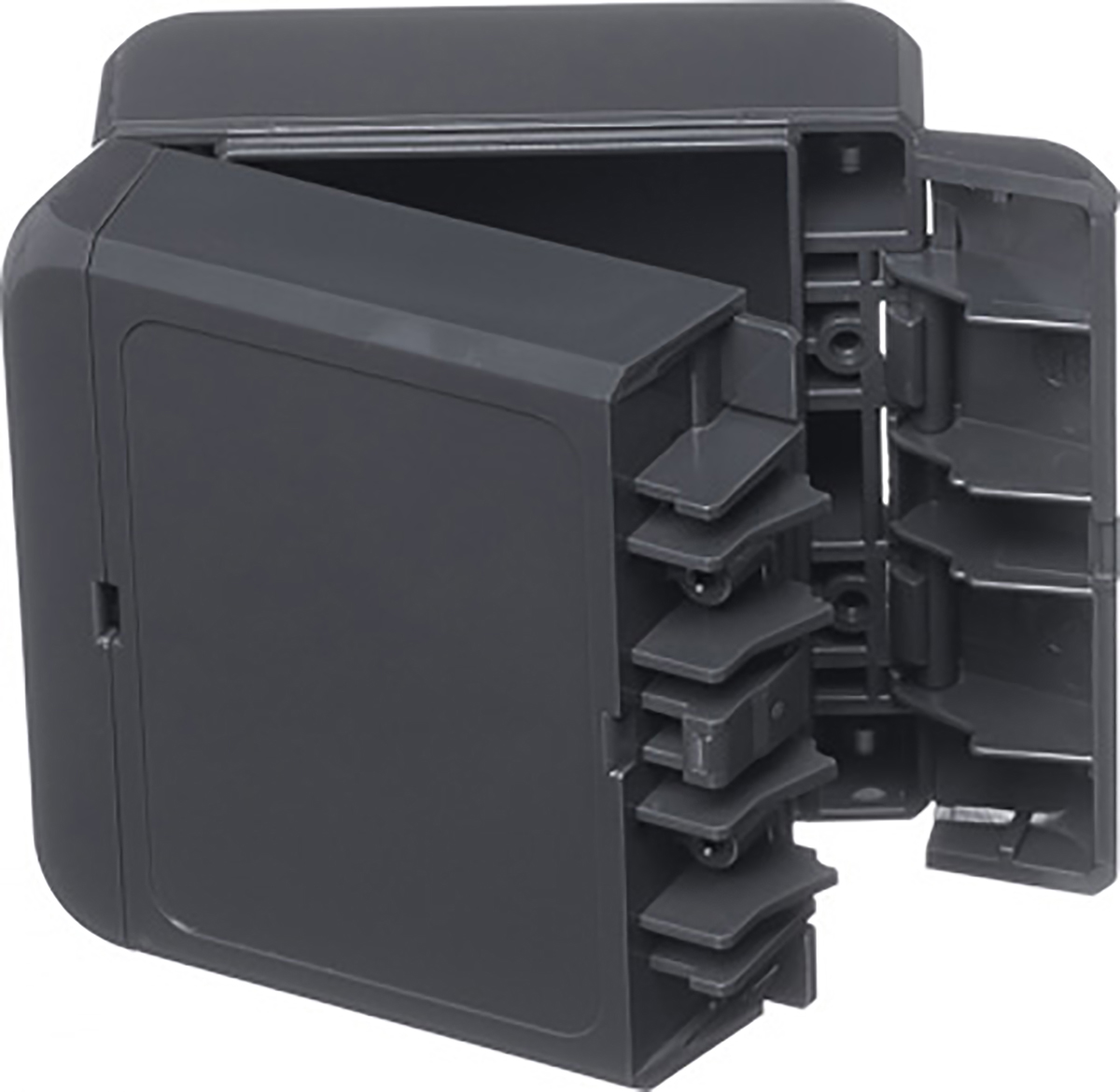 Bopla Bocube Series Graphite Grey Polycarbonate Enclosure, IP66, IP68, IK07 47 mm, 89 mm, 80 mm