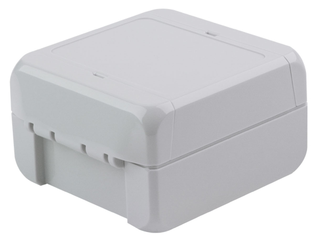 Bopla Bocube Series Light Grey Polycarbonate Enclosure, IP68, IP66, IK07 47 mm, 89 mm, 80 mm
