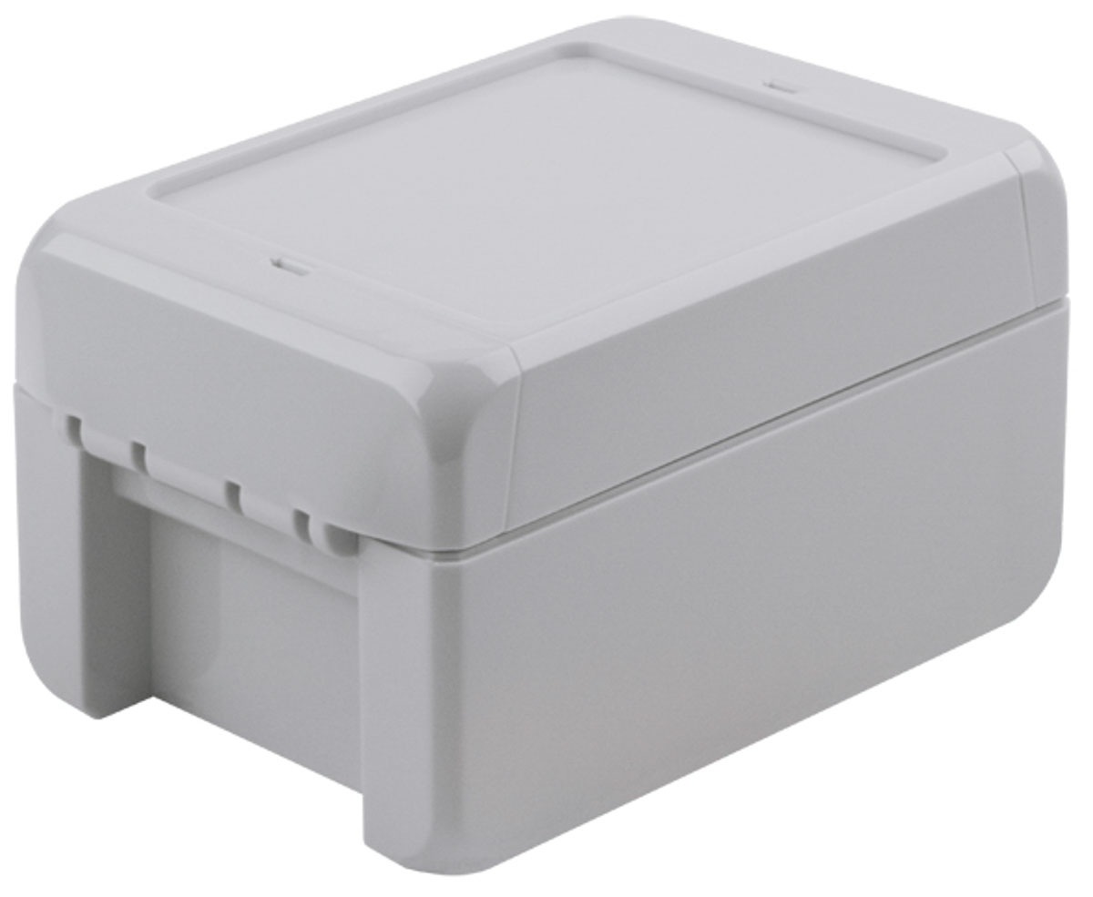 Bopla Bocube Series Light Grey Polycarbonate Enclosure, IP68, IP66, IK07 60 mm, 113 mm, 80 mm