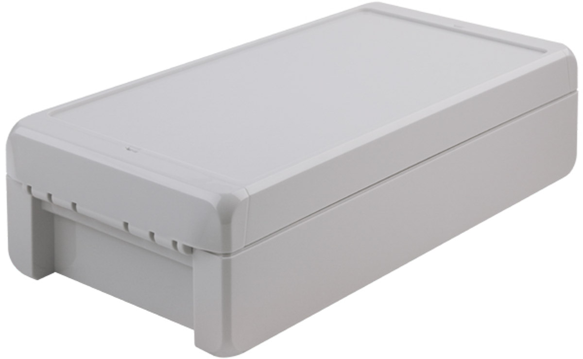 Bopla Bocube Series Light Grey Polycarbonate Enclosure, IP66, IP68, IK07 60 mm, 231 mm, 125 mm