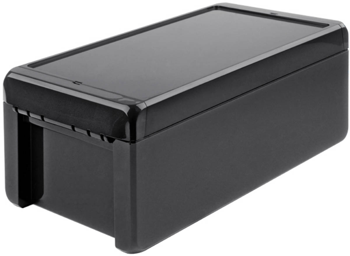 Bopla Bocube Series Graphite Grey Polycarbonate Enclosure, IP68, IP66, IK07 90 mm, 231 mm, 125 mm