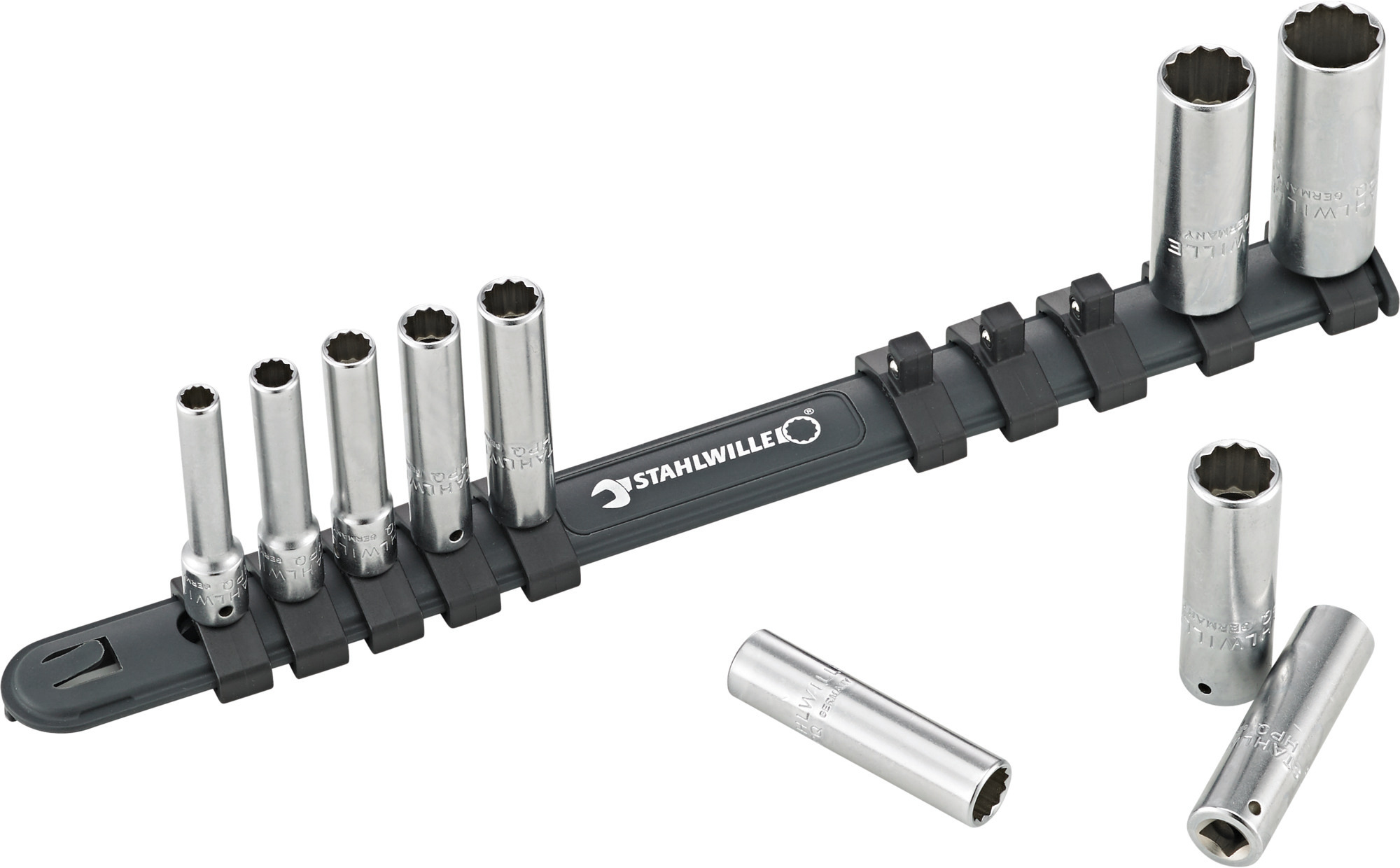 96016410 STAHLWILLE 10-Piece 1/4 in Bi-Hex Socket Set