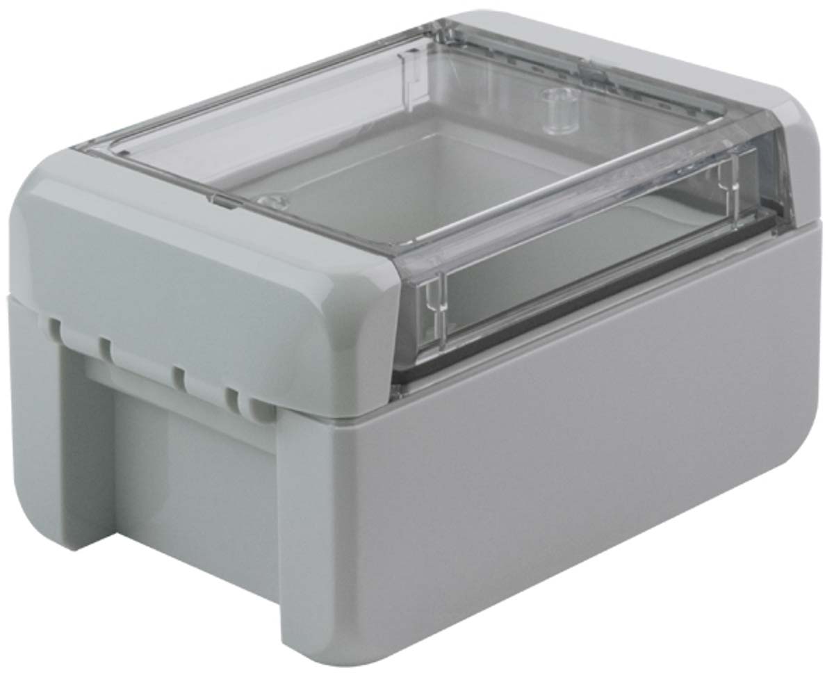 Bopla Bocube Series Light Grey Polycarbonate Enclosure, IP66, IP68, IK07 60 mm, 113 mm, 80 mm