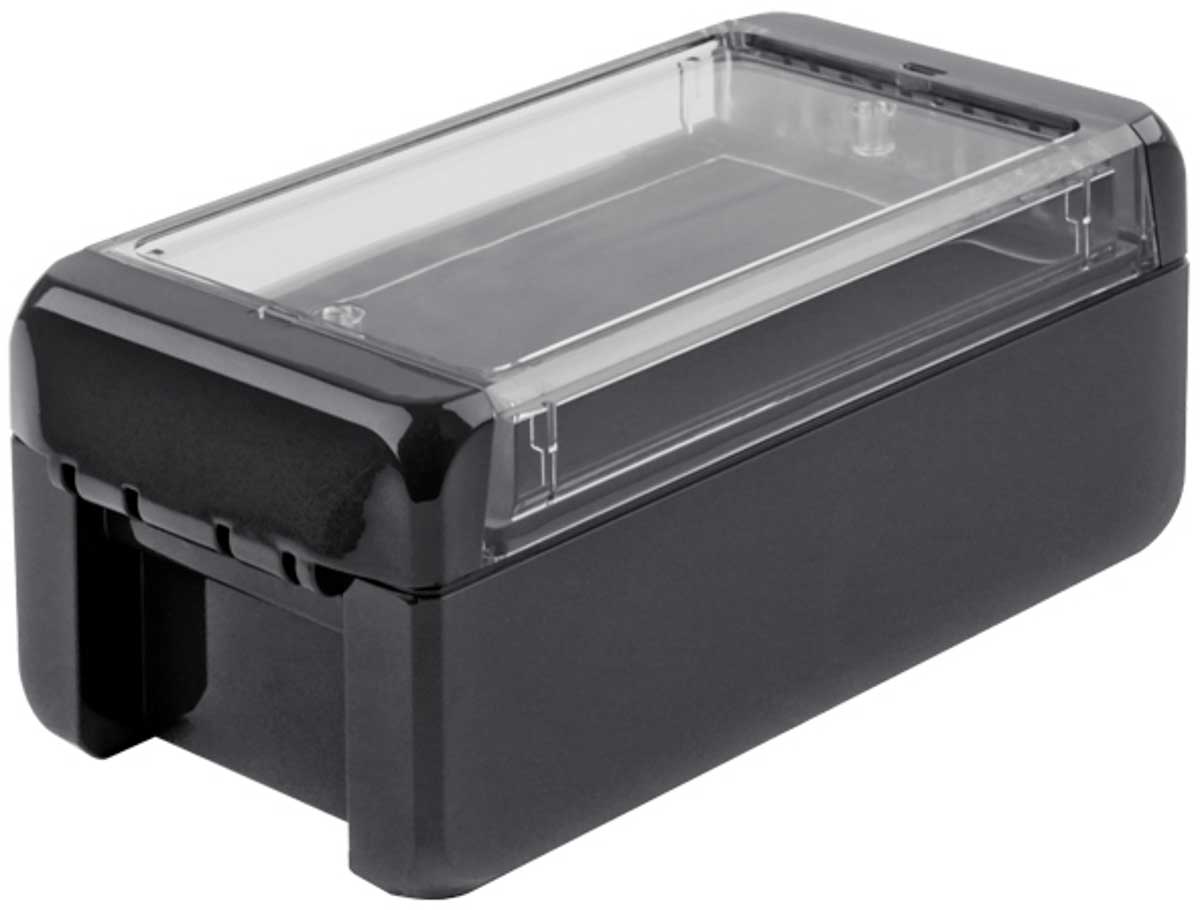 Bopla Bocube Series Graphite Grey Polycarbonate Enclosure, IP66, IP68, IK07 60 mm, 151 mm, 80 mm