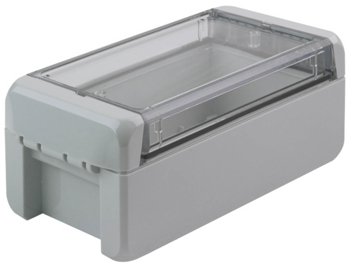 Bopla Bocube Series Light Grey Polycarbonate Enclosure, IP66, IP68, IK07 60 mm, 151 mm, 80 mm
