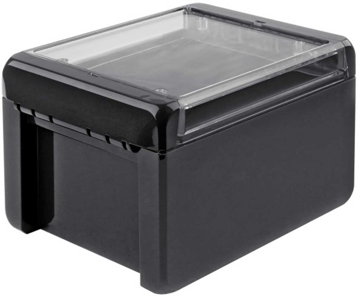 Bopla Bocube Series Graphite Grey Polycarbonate Enclosure, IP68, IP66, IK07 90 mm, 151 mm, 125 mm