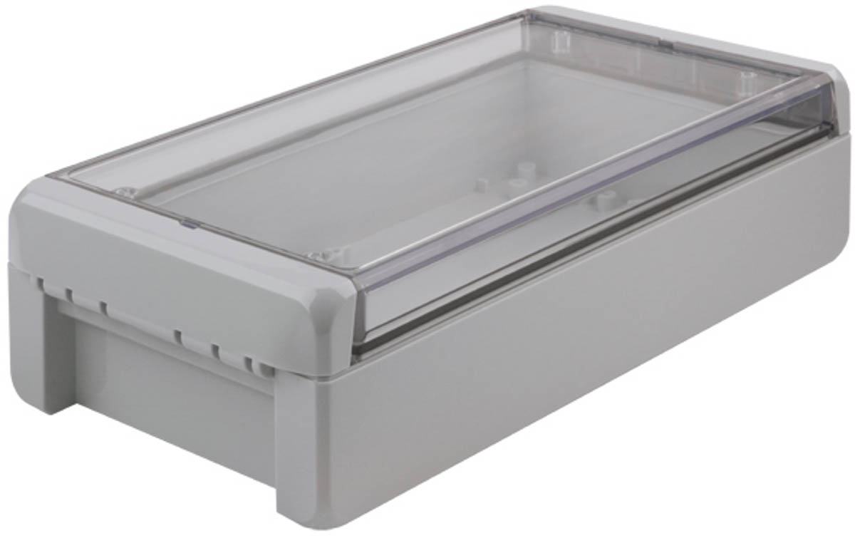Bopla Bocube Series Light Grey Polycarbonate Enclosure, IP66, IP68, IK07 60 mm, 231 mm, 125 mm