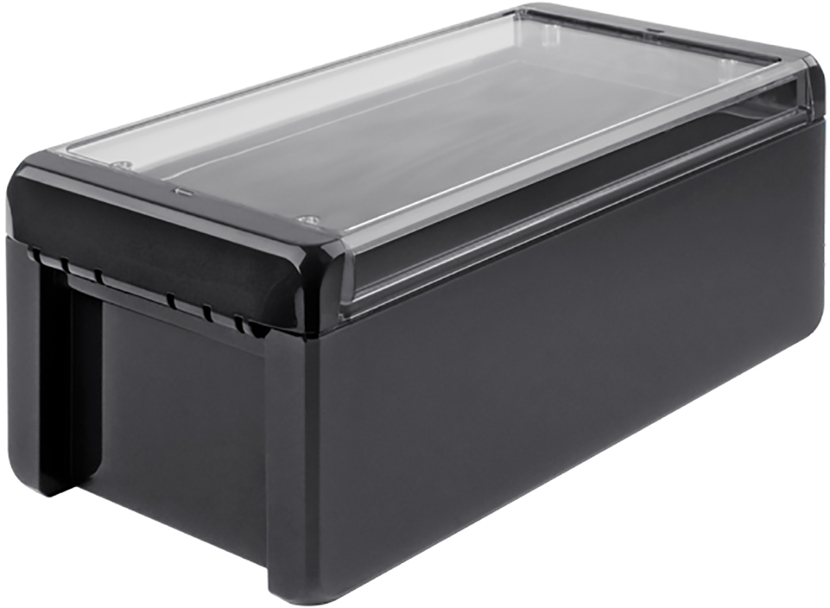 Bopla Bocube Series Graphite Grey Polycarbonate Enclosure, IP68, IP66, IK07 90 mm, 231 mm, 125 mm