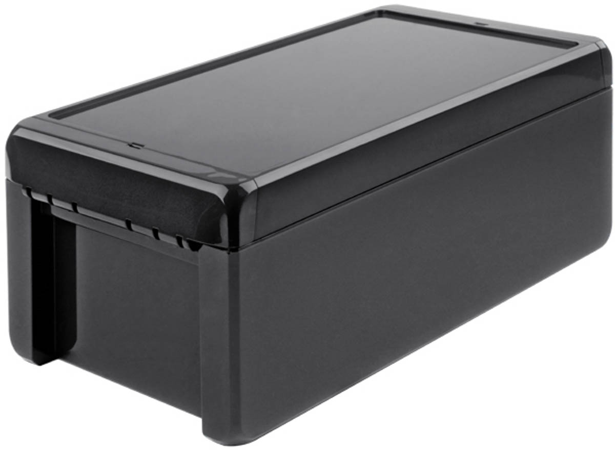 Bopla Bocube Series Graphite Grey ABS Enclosure, IP68, IP66 90 mm, 231 mm, 125 mm
